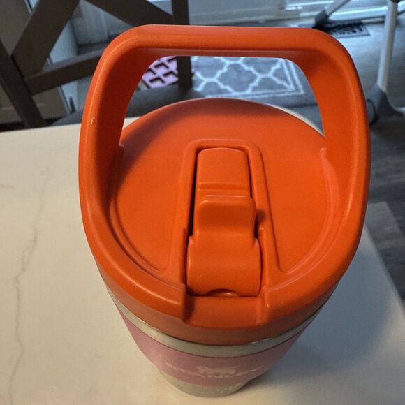 Stanley 20 oz Stainless Steel Ice Flow Flip Straw Tumbler Vivid Violet New - Picture 4 of 7